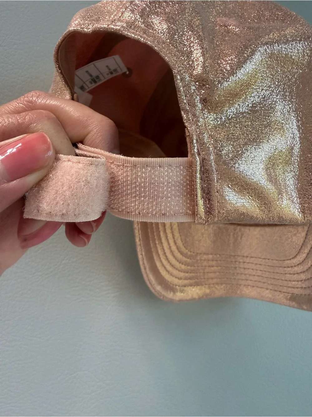 Disney Parks Briar Rose Gold Baseball Cap Hat Pink Sequins Mickey Icon Adult